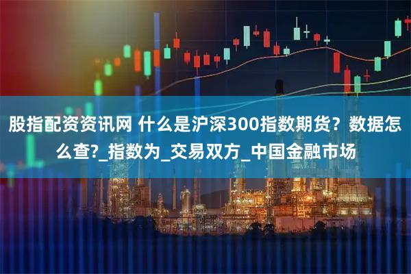 股指配资资讯网 什么是沪深300指数期货？数据怎么查?_指数为_交易双方_中国金融市场