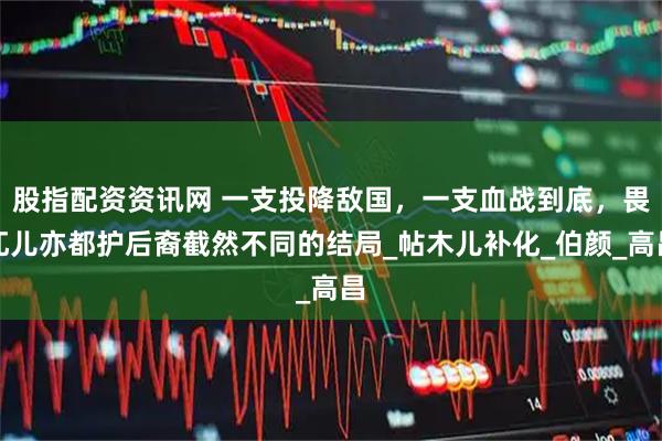 股指配资资讯网 一支投降敌国，一支血战到底，畏兀儿亦都护后裔截然不同的结局_帖木儿补化_伯颜_高昌